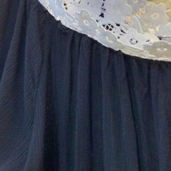 Overmal Black blouse NWT - Picture 3 of 7